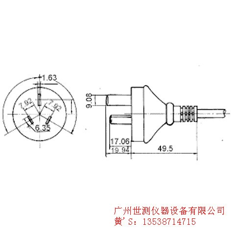 燈頭量規