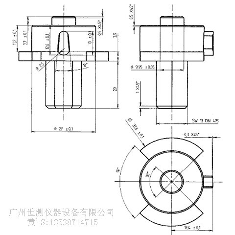 VDE0620側(cè)面接地觸頭試驗(yàn)裝置